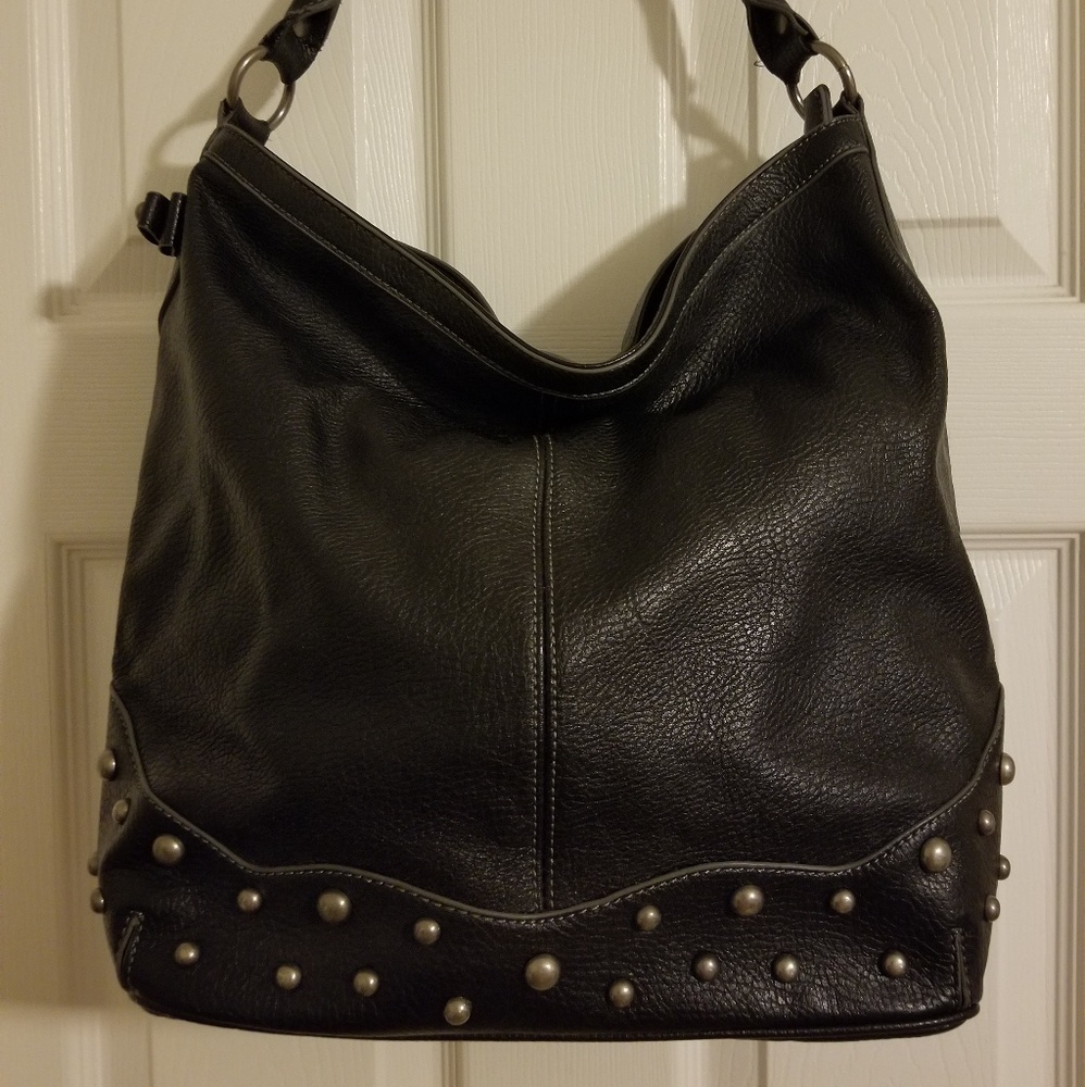 Jessica Simpson Black Shoulder Handbag